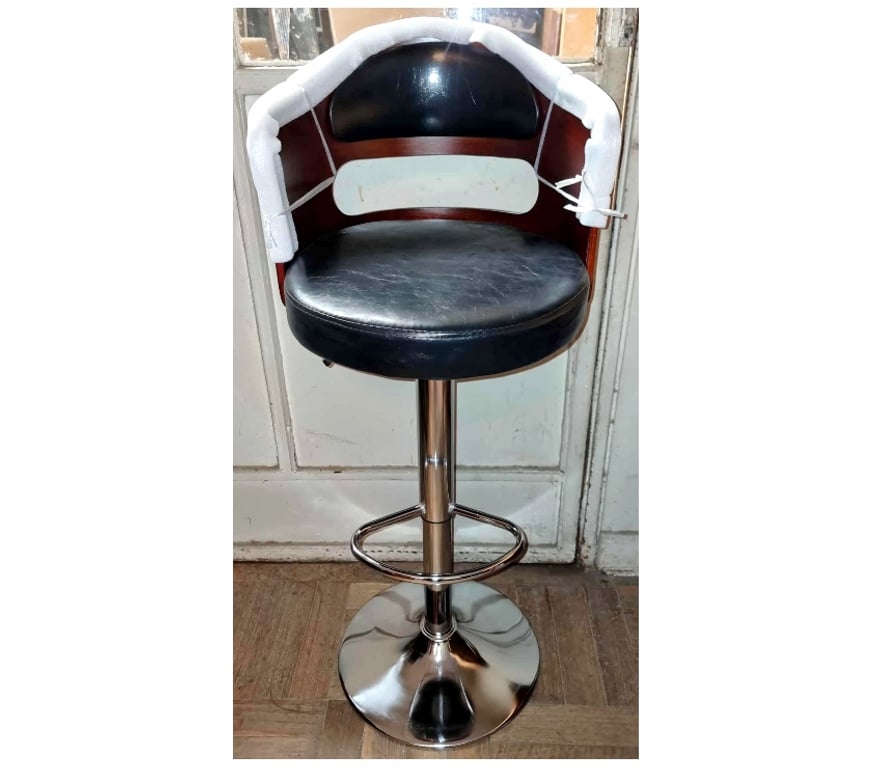 Muebles Santiago Quinta Normal - Fotos de Pack 2 Sillas Piso Bar Taburete Regulable Madera Ecocuero