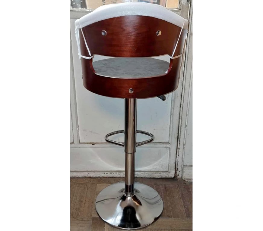 Muebles Santiago Quinta Normal - Fotos de Pack 2 Sillas Piso Bar Taburete Regulable Madera Ecocuero