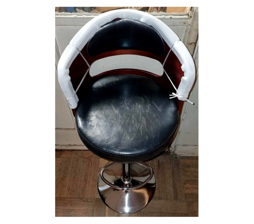 Muebles Santiago Quinta Normal - Fotos de Pack 2 Sillas Piso Bar Taburete Regulable Madera Ecocuero