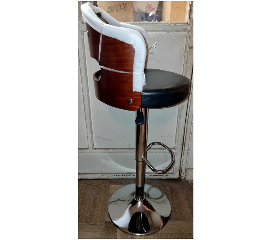 Muebles Santiago Quinta Normal - Fotos de Pack 2 Sillas Piso Bar Taburete Regulable Madera Ecocuero