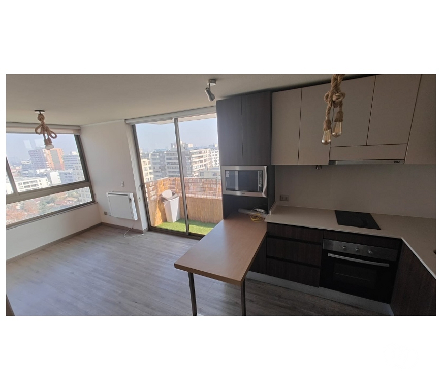 Arriendos Santiago Ñuñoa - Fotos de Hermoso departamento 1D1B a pasos metro Ñuñoa, con bodega