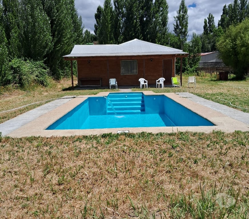 Arriendos Vacaciones Ñuble Quillón - Fotos de Cabaña con piscina en quillon