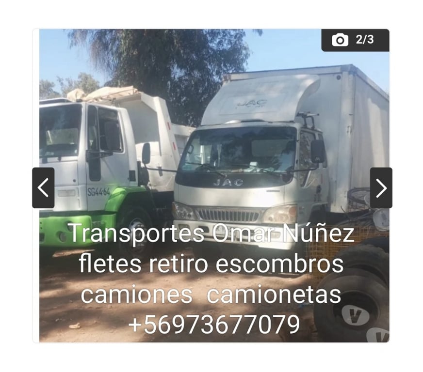 Fletes y Mudanzas - Transportes Santiago Ñuñoa - Fotos de fletes económicos Ñuñoa mudanzas+56973677079