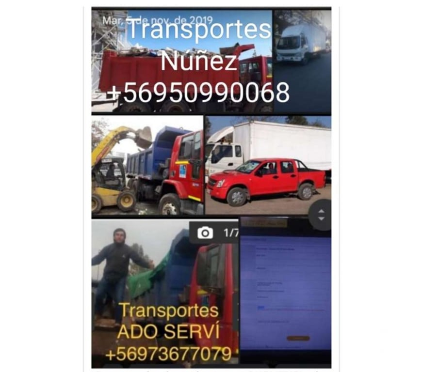 Fletes y Mudanzas - Transportes Santiago Ñuñoa - Fotos de fletes económicos Ñuñoa dentro y fuera de Stgo