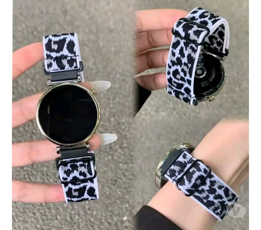 Celulares - iPod - MP3 Santiago Ñuñoa - Fotos de Correa 22mm Animal Print Compatible Con Galaxy-huawei-garmin