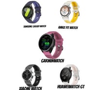 Correa 20mm Bicolor Compatible Galaxy huawegt garmin 2 Cm