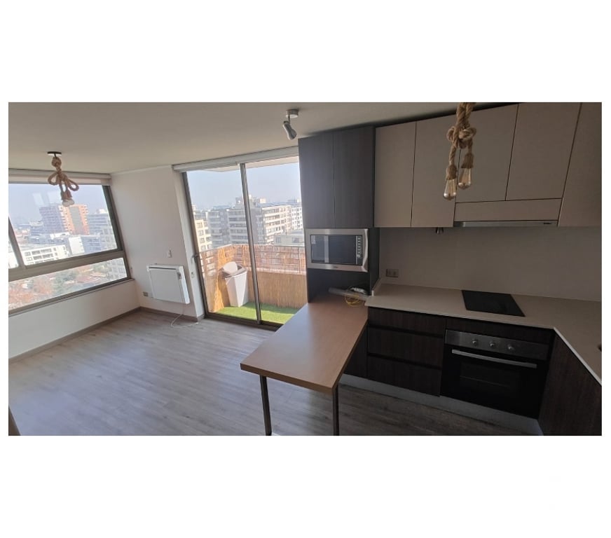 Arriendos Santiago Ñuñoa - Fotos de Hermoso departamento 1D1B a pasos metro Ñuñoa, con bodega