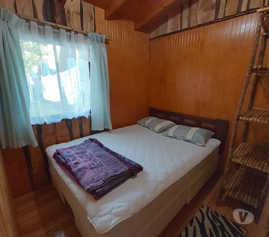 Arriendos Vacaciones Valdivia Panguipulli - Fotos de Cabañas en Coñaripe para 4 personas frente a la playa