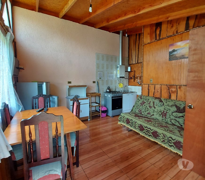 Arriendos Vacaciones Valdivia Panguipulli - Fotos de Cabañas en Coñaripe para 4 personas frente a la playa