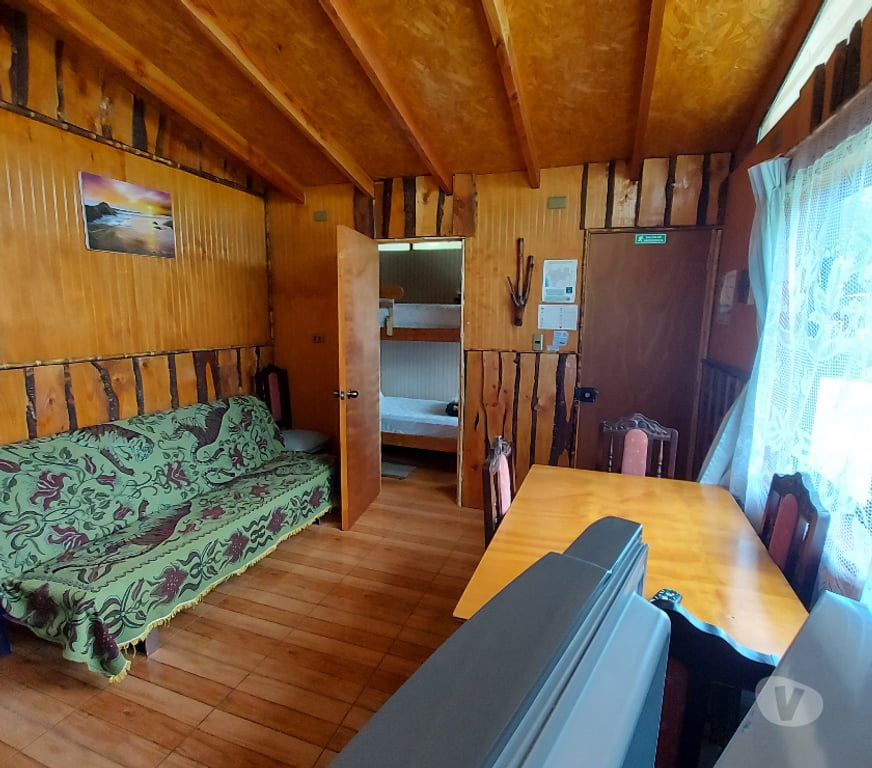 Arriendos Vacaciones Valdivia Panguipulli - Fotos de Cabañas en Coñaripe para 4 personas frente a la playa