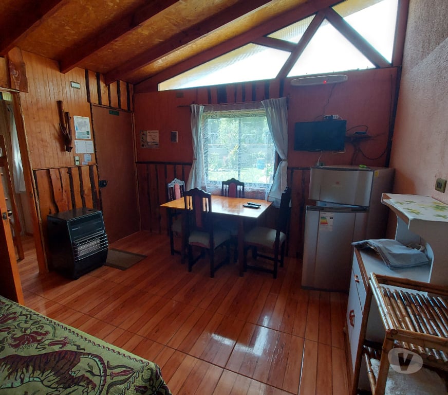Arriendos Vacaciones Valdivia Panguipulli - Fotos de Cabañas en Coñaripe para 4 personas frente a la playa