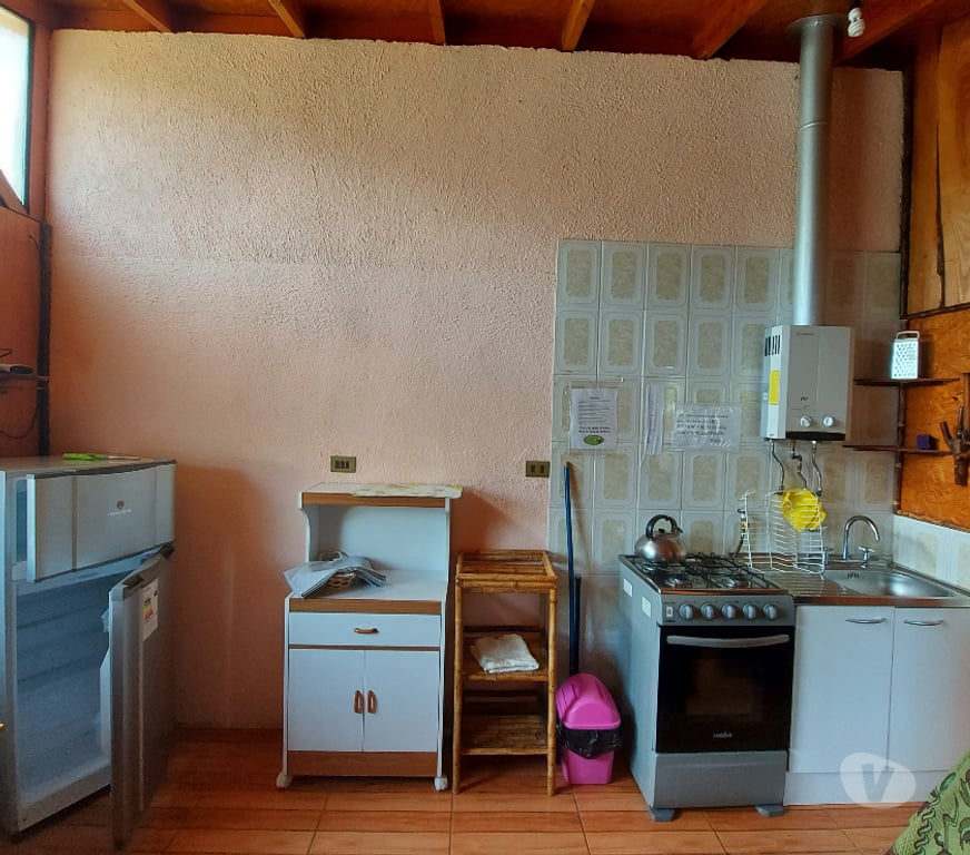 Arriendos Vacaciones Valdivia Panguipulli - Fotos de Cabañas en Coñaripe para 4 personas frente a la playa