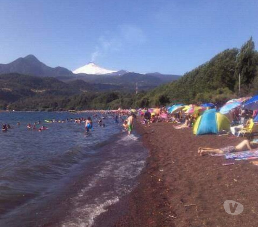 Arriendos Vacaciones Valdivia Panguipulli - Fotos de Cabañas en Coñaripe para 2 personas frente a la playa