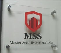 letreros para oficina de vidrio templado