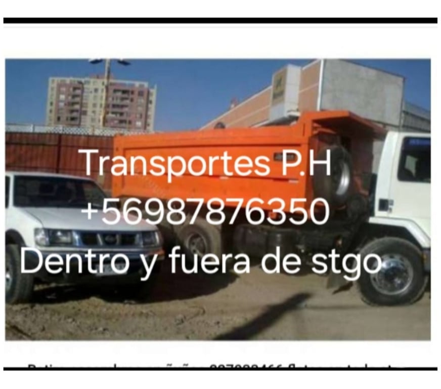 Fletes y Mudanzas - Transportes Santiago Santiago - Fotos de Retiro escombros todo santiago la Florida san bernardo
