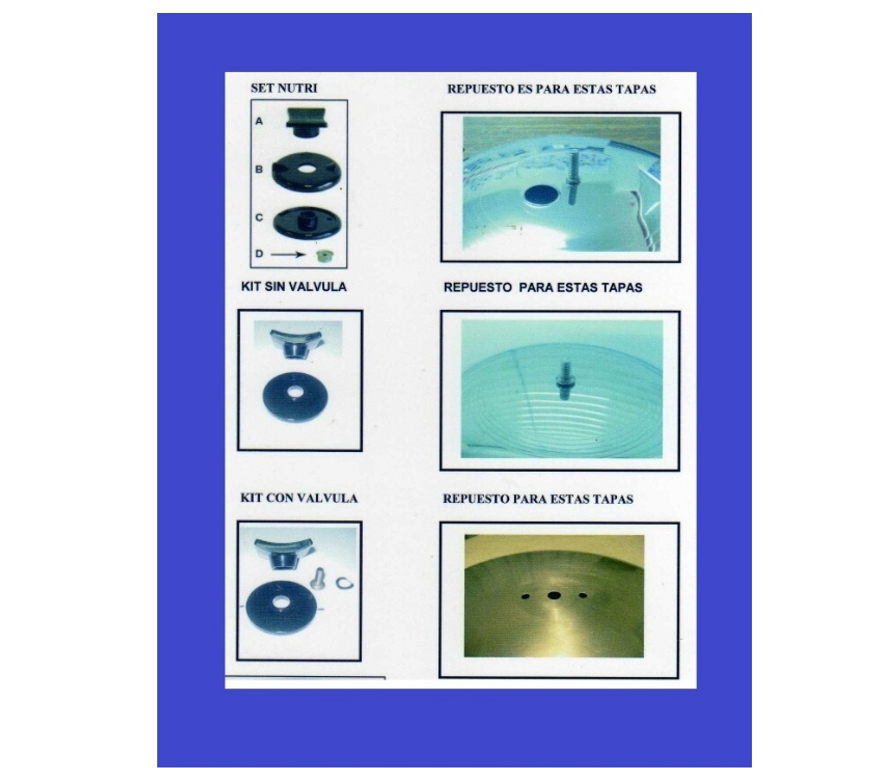 Electrodomésticos Bío-Bío Los Ángeles - Fotos de repuesto tapa olla Rena Ware