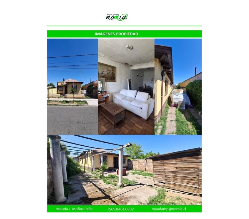 Bienes Raices Santiago La Cisterna - Fotos de Venta casa en La Cisterna Amplio terreno.