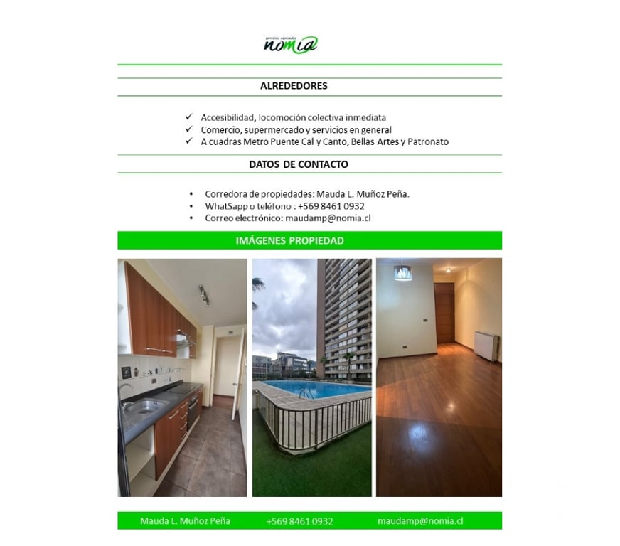 Bienes Raices Santiago La Cisterna - Fotos de Departamento en Venta Avda. Santa María #571
