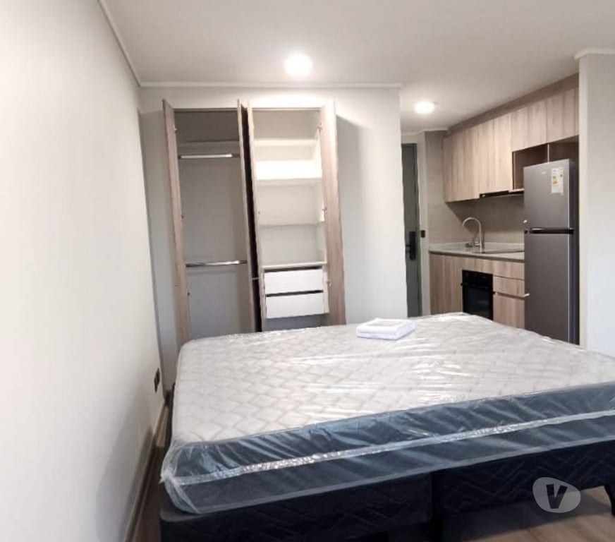 Arriendo de piezas Santiago Providencia - Fotos de pieza con cocina y baño metro los lenes Providencia