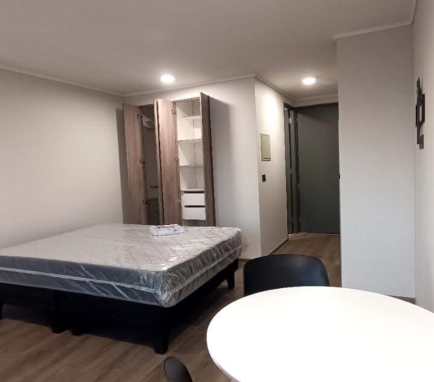 Arriendo de piezas Santiago Providencia - Fotos de pieza con cocina y baño metro los lenes Providencia