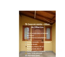 Fotos de 🏡 Casa en venta – Altos de Villarrica