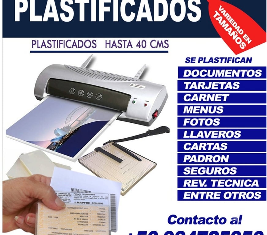 Servicios de Informática Iquique Iquique - Fotos de FOTOCPIA ANILLADO PLASTIFICADO Y VENTA DE CABLES IQUIQUE