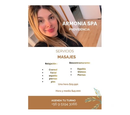 Bienestar Providencia Santiago - Fotos de Masajista con experiencia