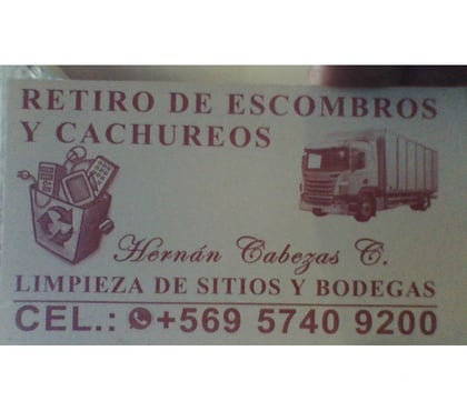 Otros Servicios Santiago Santiago - Fotos de RETIRO DE ESCOMBROS Y CACHUREOS