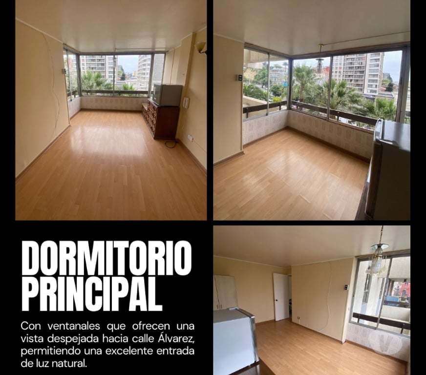 Arriendos Valparaíso Viña del Mar - Fotos de Se Arrienda Depto. 2D, 1B Terraza cerrada más 1 Est. 1 Bod.