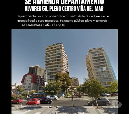  Casas y departamentos en arriendo Viña del Mar Valparaíso - Fotos de Se Arrienda Depto. 2D, 1B Terraza cerrada más 1 Est. 1 Bod.