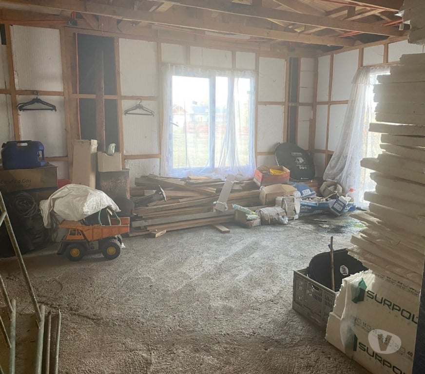 Bienes Raices Cautín Villarrica - Fotos de Amplia casa por terminar en parcela a 10 minutos centro