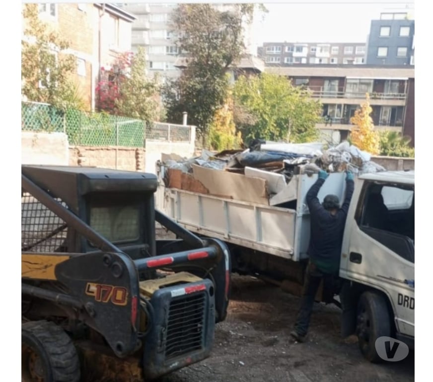Fletes y Mudanzas - Transportes Santiago Huechuraba - Fotos de demoliciones y retiro de esconbro