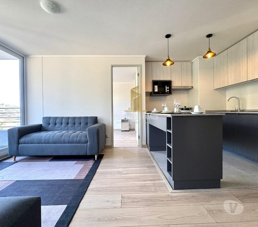 Casas amobladas Valparaíso Viña del Mar - Fotos de ARRIENDO EDIFICIO VIÑA 1 NORTE 2D 2D MARIPOSA NUEVO