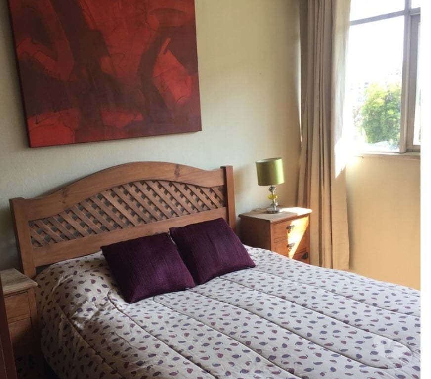 Arriendo de piezas Santiago Providencia - Fotos de AMPLIO DORMITORIO AMOBLADO A PASOS METRO PEDRO DE VALDIVIA