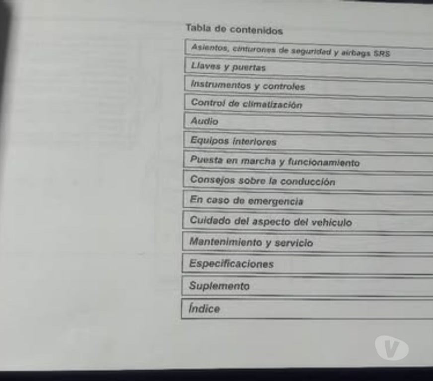 Accesorios para Autos Santiago Santiago - Fotos de Manual de usuario Subaru legacy Outback. impecable