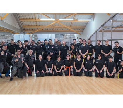 Otros Cursos Peñalolén Santiago - Fotos de Clase de Karate Americano y Kenpo KICKBOXING - Peñalolen