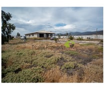 Parcela plana con casa y piscina en construcción. Coquimbo