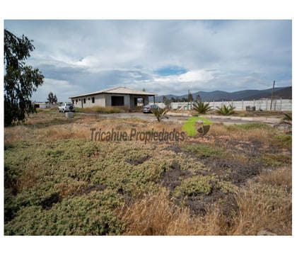 Terrenos en Venta Conquimbo Elqui - Fotos de Parcela plana con casa y piscina en construcción. Coquimbo