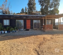 VENDO PARCELA CON DOS CASAS FUNDO EL LEBU