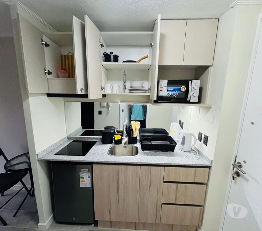 Arriendo de piezas Valparaíso Viña del Mar - Fotos de Pieza con cocina y baño Viña del Mar Centro