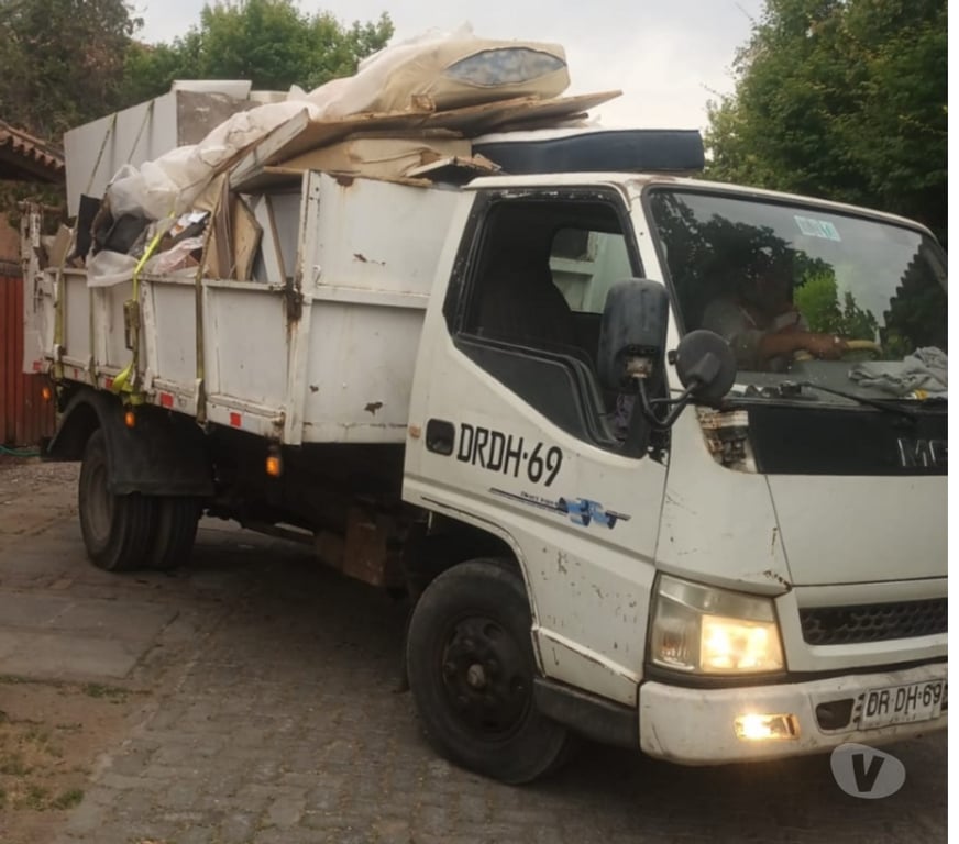 Fletes y Mudanzas - Transportes Santiago Huechuraba - Fotos de retiro de escombros P.H