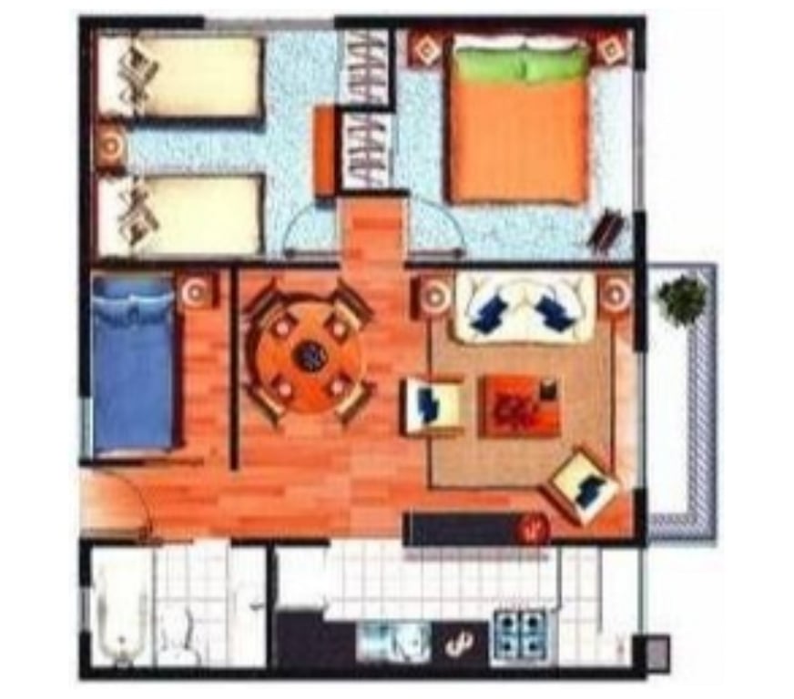 Arriendos Cachapoal Rancagua - Fotos de Arriendo Departamento Los Poetas 3h 1b 1e