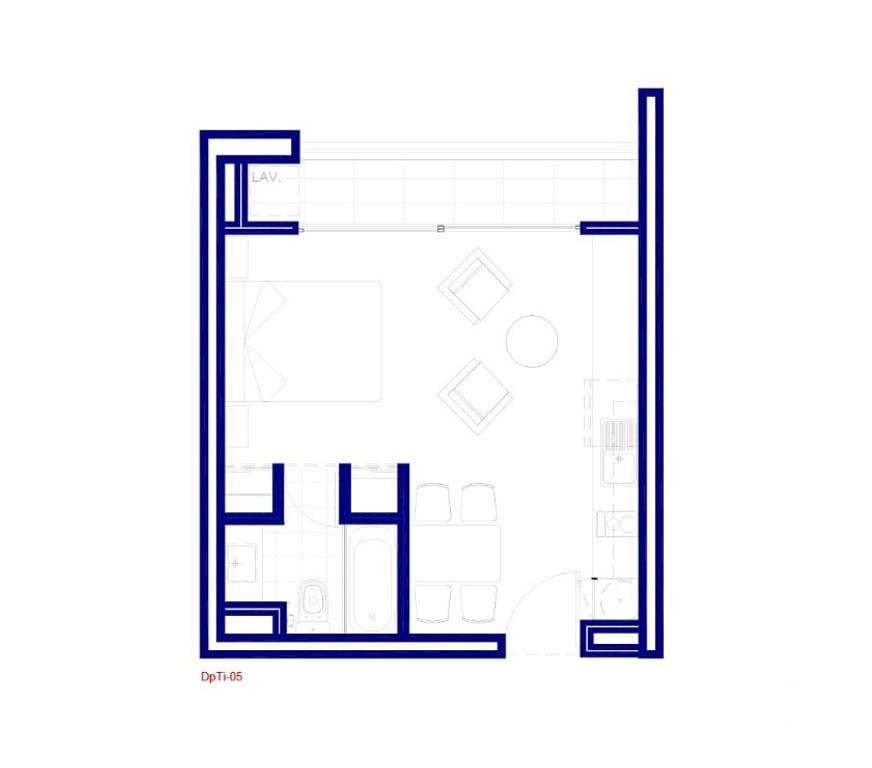 Bienes Raices Santiago San Miguel - Fotos de Departamento tipo estudio