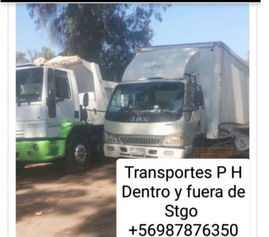 Fletes y Mudanzas - Transportes Santiago La Cisterna - Fotos de retiros de esconbros P.H