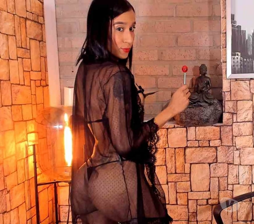 Escorts Gay - Travestis Curicó Curicó - Fotos de Elyz chica trans natural Colombiana, culona y lechera