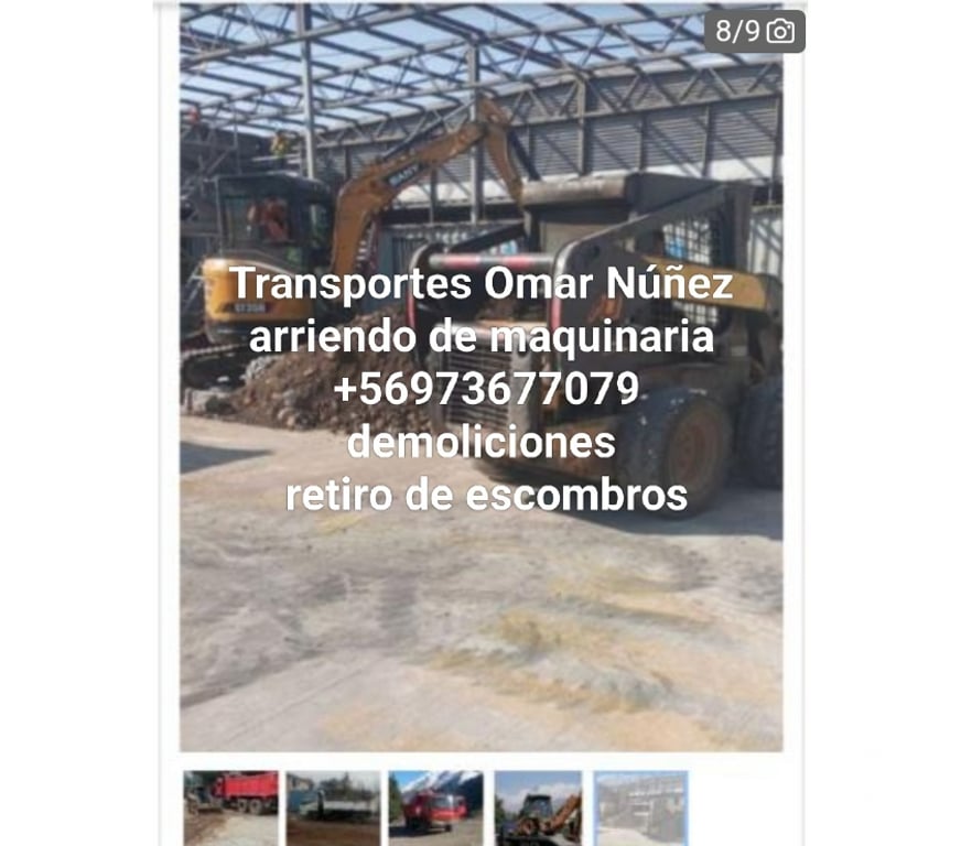 Fletes y Mudanzas - Transportes Santiago La Florida - Fotos de retiramos esconbros en la florida el bosque 973677079