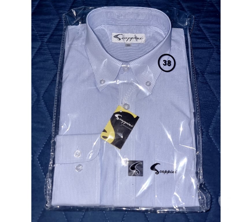 Ropa - Accesorios Santiago Quinta Normal - Fotos de 3 Camisas de hombre manga larga Scappini Talla 38 S