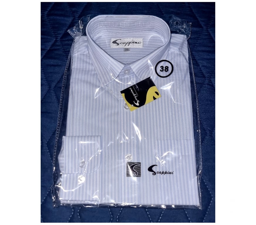 Ropa - Accesorios Santiago Quinta Normal - Fotos de 3 Camisas de hombre manga larga Scappini Talla 38 S