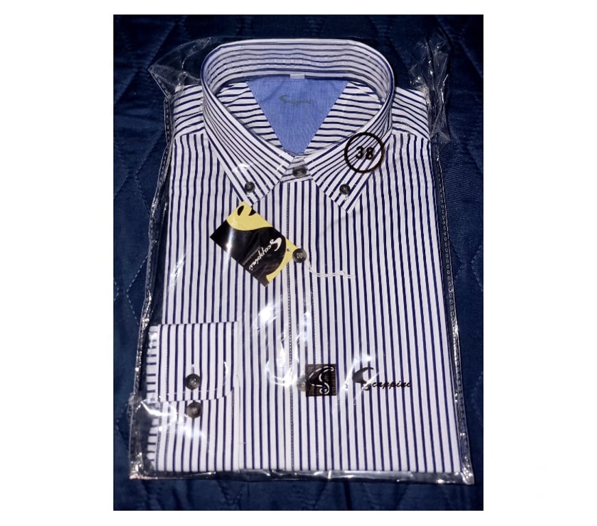 Ropa - Accesorios Santiago Quinta Normal - Fotos de 3 Camisas de hombre manga larga Scappini Talla 38 S