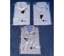 3 Camisas de hombre manga larga Scappini Talla 38 S